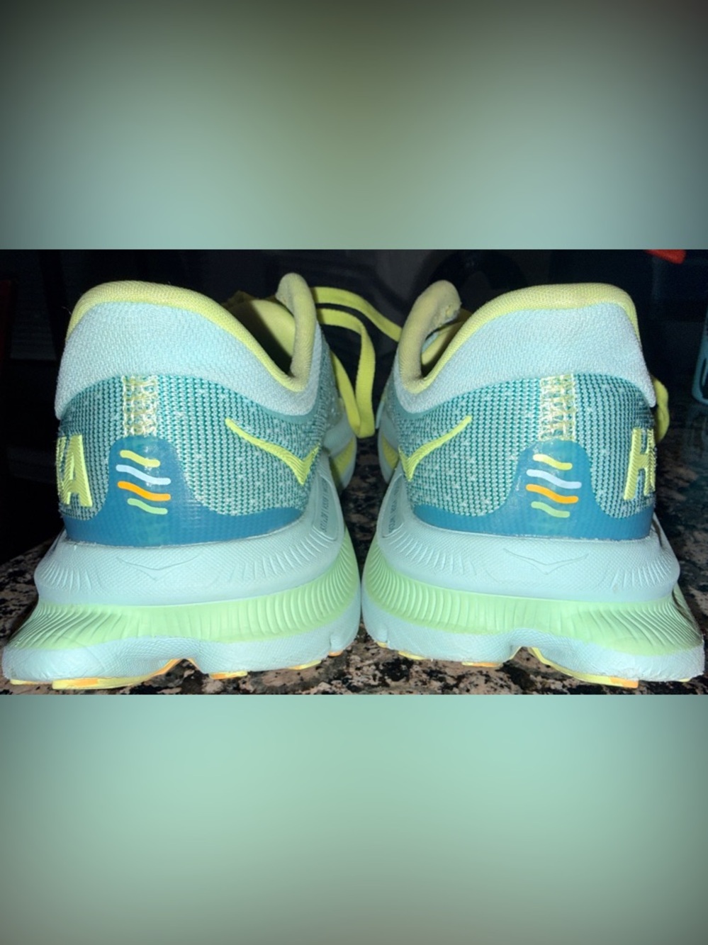 Hoka Kawana “Sunlit Ocean/Ocean Mist” colorway Women 5B - Picture 3 of 12